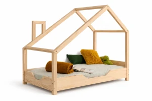 Drewniane łóżko dziecięce domek Induro 3X - 23 rozmiary