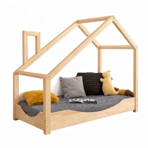 Drewniane łóżko dziecięce domek Induro 6X - 23 rozmiary