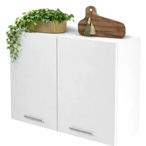 Kuchenna szafka górna biały połysk - Vokres 31X