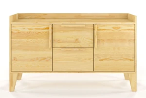 Drewniana komoda skandynawska na nóżkach Felicia 3X - 4 kolory