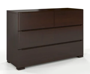 Komoda drewniana 4 szuflady Inca 3S - Palisander