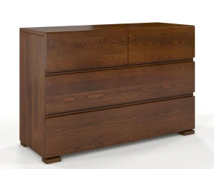 Komoda drewniana z szufladami Narcyx 3S - Orzech