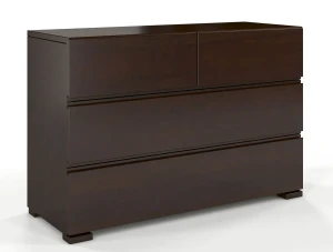 Komoda drewniana z szufladami Narcyx 3S - Palisander