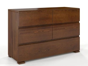 Komoda drewniana z szufladami Narcyx 4S - Orzech