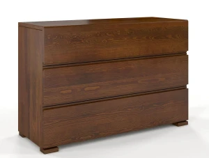 Komoda drewniana z szufladami Narcyx 2S - Orzech