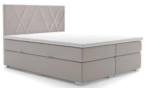 Łóżko małżeńskie boxspring Halaris 160x200 - 32 kolory