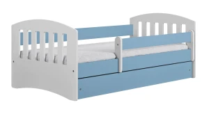 Łóżko dla chłopca z materacem Rubens 2X 80x140 - niebieskie
