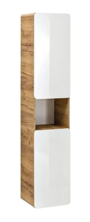 Słupek łazienkowy podwieszany Zeftox 4X - Biały połysk