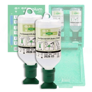 Zamykana stacja do płukania oczu PLUM EYE WASH 4650