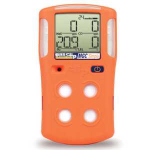 Detektor wielogazowy CH4, O2, H2S, CO – Multi Gas Clip Simple