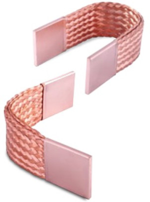 Połączenia elastyczne z plecionki miedzianej - szyna elastyczna miedziana - połączenia wysokoprądowe - złącza elastyczne