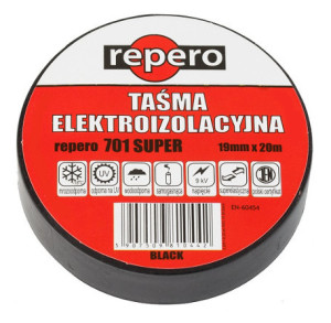 Taśma izolacyjna Repero 701 Super – mrozoodporna i odporna na UV