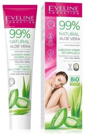 Eveline 99% Aloe Vera krem do depilacji 125ml
