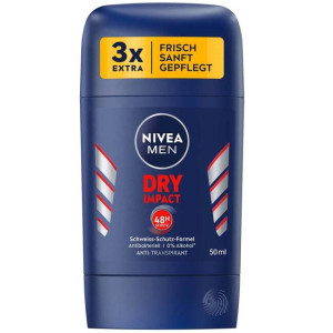 Nivea Men Dry Impact 48H Antyperspirant sztyft 50ml