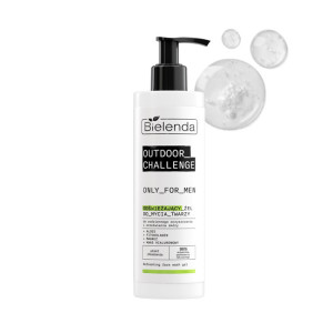 Bielenda Outdoor Challenge Odświeżający żel do mycia twarzy dla mężczyzn 190ml