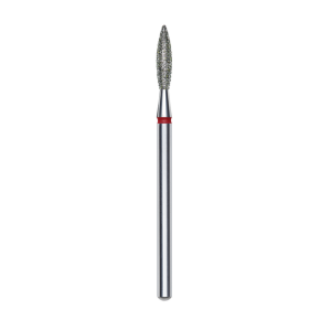 Staleks Pro Expert Frez diamentowy - płomień czerwony FA10R023/10