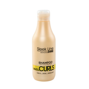 Stapiz Sleek Line Waves&Curls Szampon do włosów falowanych i kręconych 300ml