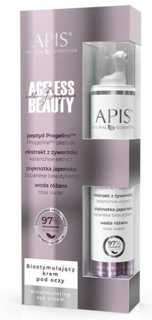 Apis Ageless Beauty With Progeline Biostymulujący krem pod oczy 10ml