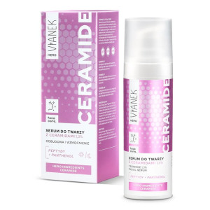 Sylveco Vianek Hero Serum do twarzy z ceramidami 1,3% - Odbudowa i wzmocnienie Dzień/Noc 30ml