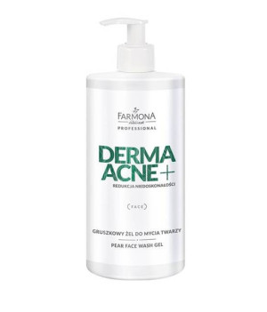 FARMONA PROFESSIONAL DERMAACNE+ Gruszkowy żel do mycia twarzy 500ml