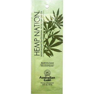 Australian Gold Hemp Nation Balsam do ciała i po opalaniu utrwalający opaleniznę - AGAVE & LIME 10ml