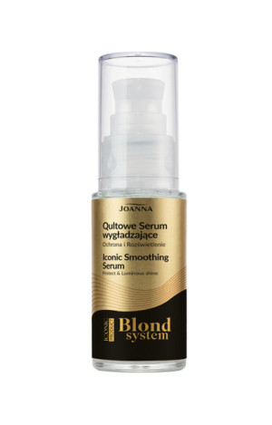Joanna Blond System Qultowa Serum wygładzające do włosów - Ochrona i rozświetlenie 25ml