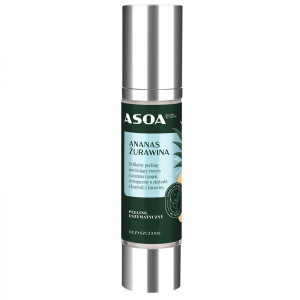 Asoa Peeling enzymatyczny do twarzy - Ananas-żurawina 50ml