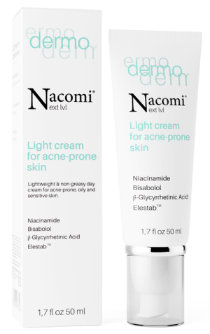 Nacomi Next Level Dermo Lekki krem do cery trądzikowej 50ml