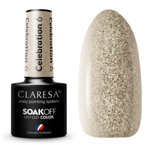 CLARESA Lakier hybrydowy Celebration 6 5g