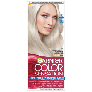 Garnier Color Sensation Creme Farba do włosów - S1 Platynowy Blond 112ml