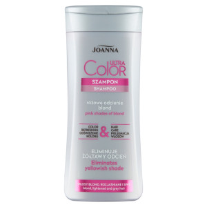Joanna Ultra Color System Szampon do włosów odcienie róży 200ml