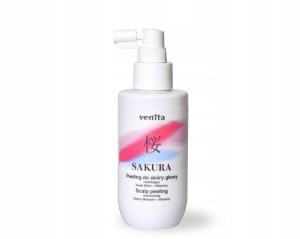 Venita Sakura Peeling do skóry głowy nawilżający - Kwiat wiśni i witaminy 150ml