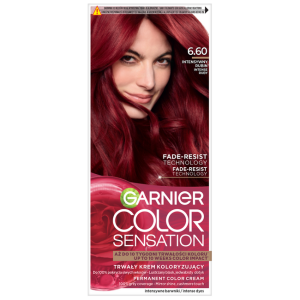 Garnier Color Sensation Creme Farba do włosów - 6.60 Intensywny Rubin 112ml