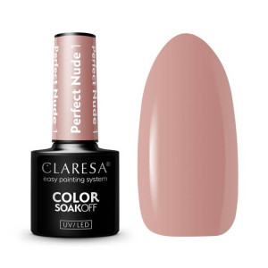 CLARESA Lakier hybrydowy Perfect Nude 1 5g