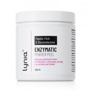 Lynia Enzymatic Powder Peel Peeling enzymatyczny w proszku z papainą, ficyną i glukonolaktonem 100g