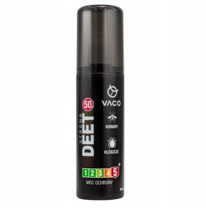 Vaco Strong 50% Deet Płyn na kleszcze,komary,meszki 80ml