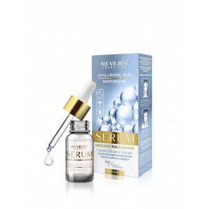 Revers Nawilżające serum do twarzy, szyi i dekoltu z kwasem hialuronowym 10ml