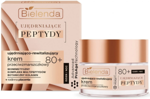 Bielenda Ujędrniające Peptydy ujędrniająco-rewitalizujący krem przeciwzmarszczkowy 80+ dzień/noc 50ml