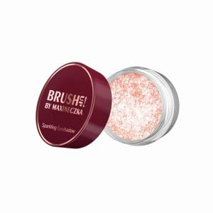 Brush Up! By Maxineczka Sparkling Eyeshadow Błyszczący cień do powiek - 02 Peach Gold 3g