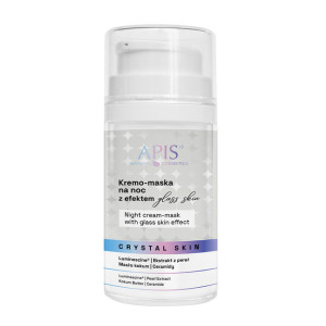Apis Crystal Skin Kremo-maska na noc z efektem „glass skin” 50ml