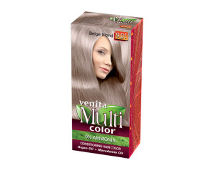 Venita Multi Color Farba bez amoniaku do włosów - 9.01 Pastelowy blond 100ml (2x50ml)