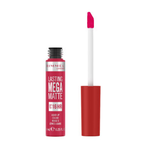 Rimmel Lasting Mega Matte Pomadka matowa w płynie do ust - 910 Fuchsia Flush 7.4ml