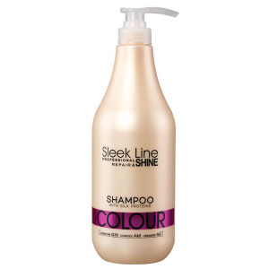 Stapiz Sleek Line Colour Szampon do włosów farbowanych 1000ml
