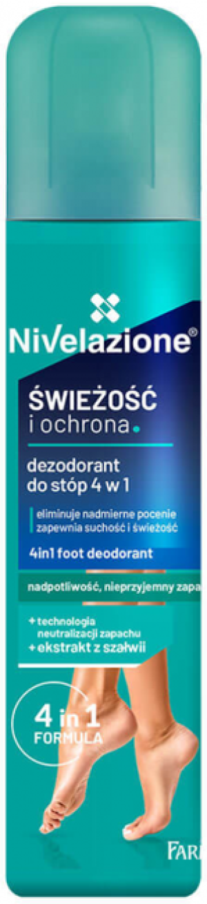 Nivelazione Dezodorant do stóp 4w1 180ml