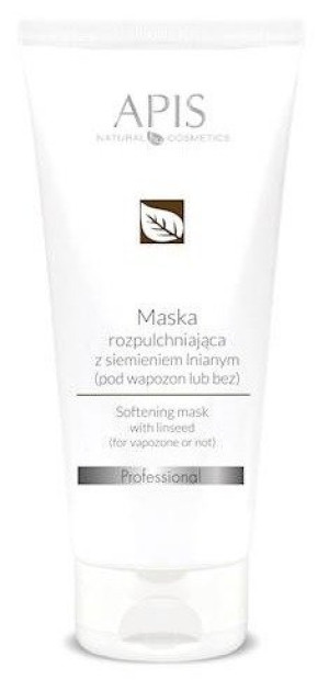 APIS Professional- Maska rozpulchniająca z siemieniem lnianym 200 ml