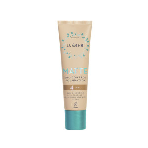 Lumene Matte Oil-Control Podkład matujący do twarzy SPF20 - 4 Tan 30ml