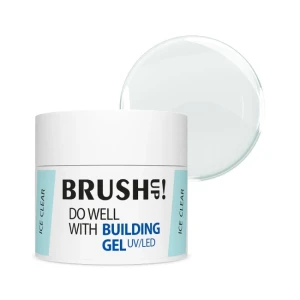 Brush Up! By Maxineczka Building Gel UV/LED Gęsty żel budujący do paznokci - Ice Clear 12g