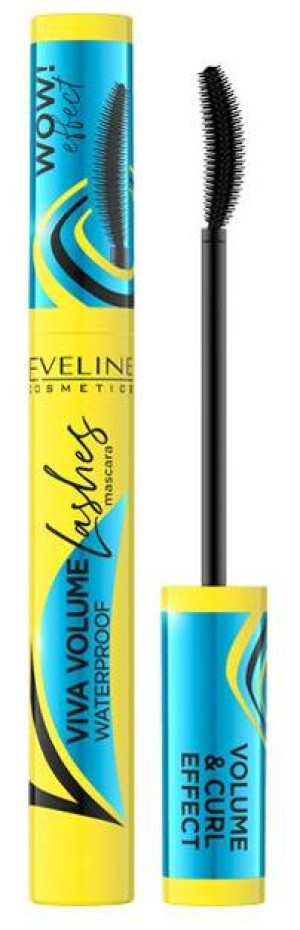 Eveline Cosmetics Viva Volume Lashes Waterproof wodoodporny tusz do rzęs czarny 10ml