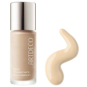 ArtDeco Rich Treatment Founation Wodoodporny kremowy podkład rozświetlający 10 Sunny Shell 20ml