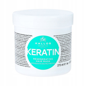Kallos Keratin Maska do włosów suchych i łamiących się 275ml